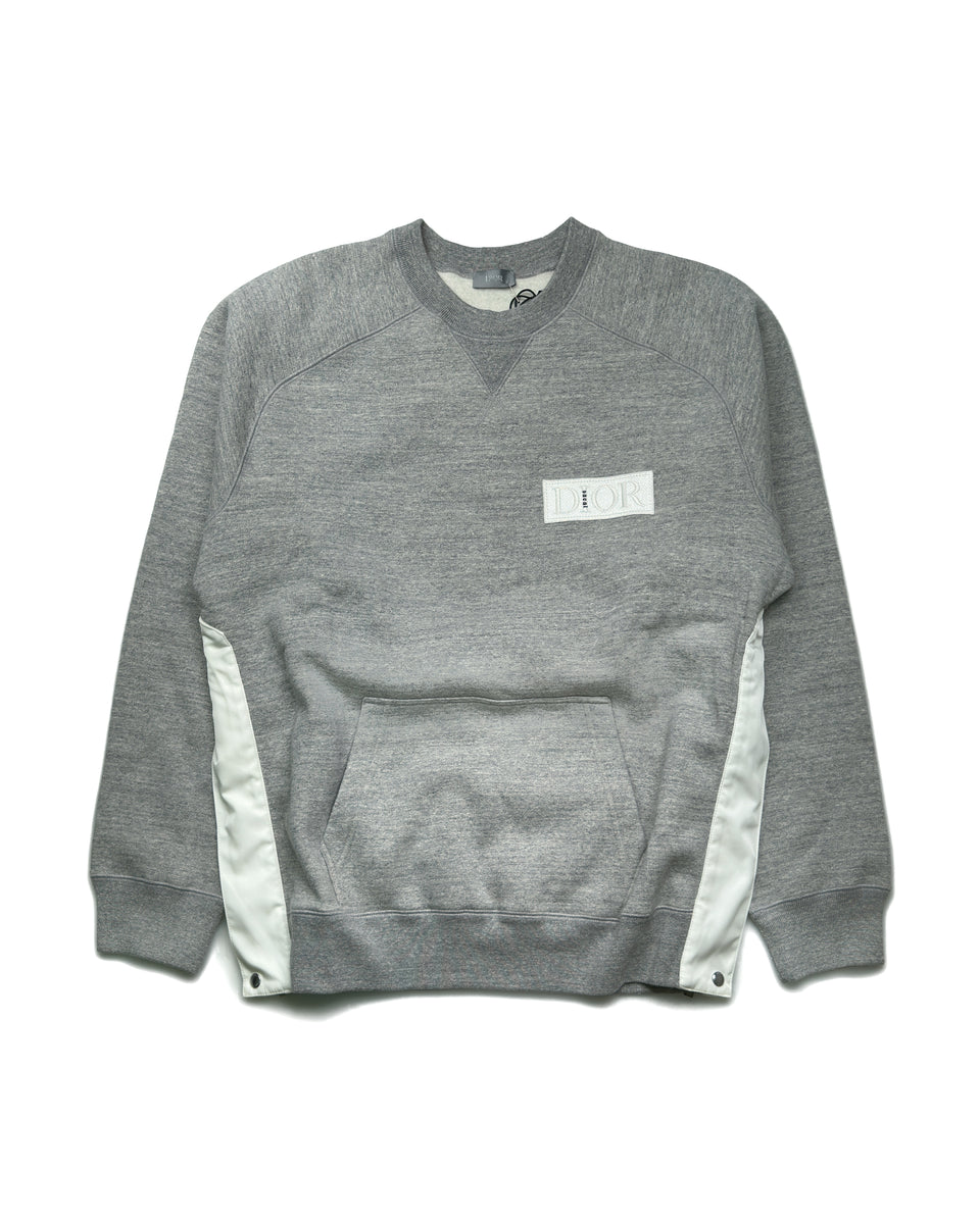 21AW DIOR×sacai　スウェット　クルーネックトレーナー　サイズS 2022 Special Edition - Dior x Sacai Patch Sweatshirt – n| pose