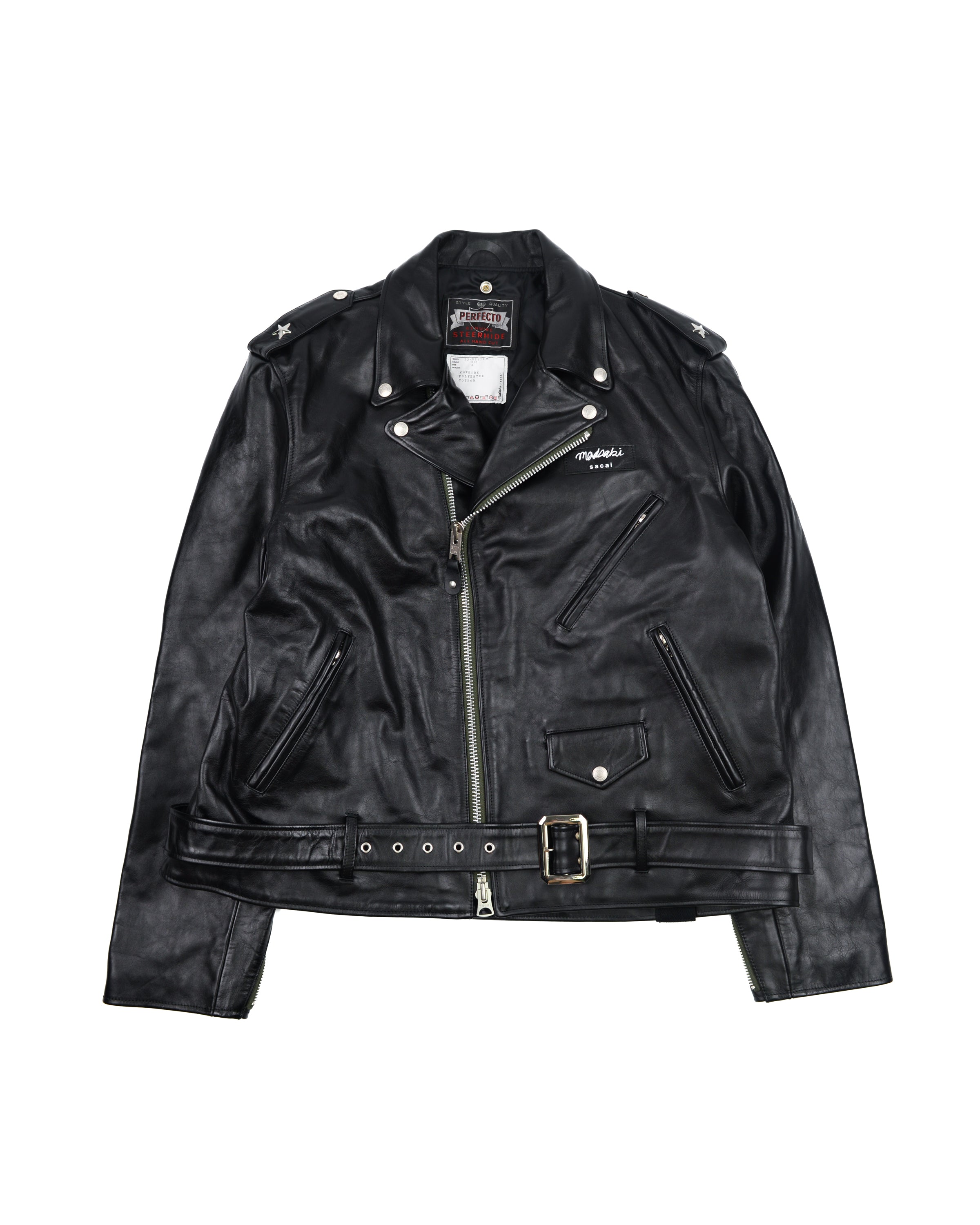 Special Edition - Sacai X Schott X Madsaki Perfecto Leather Biker 