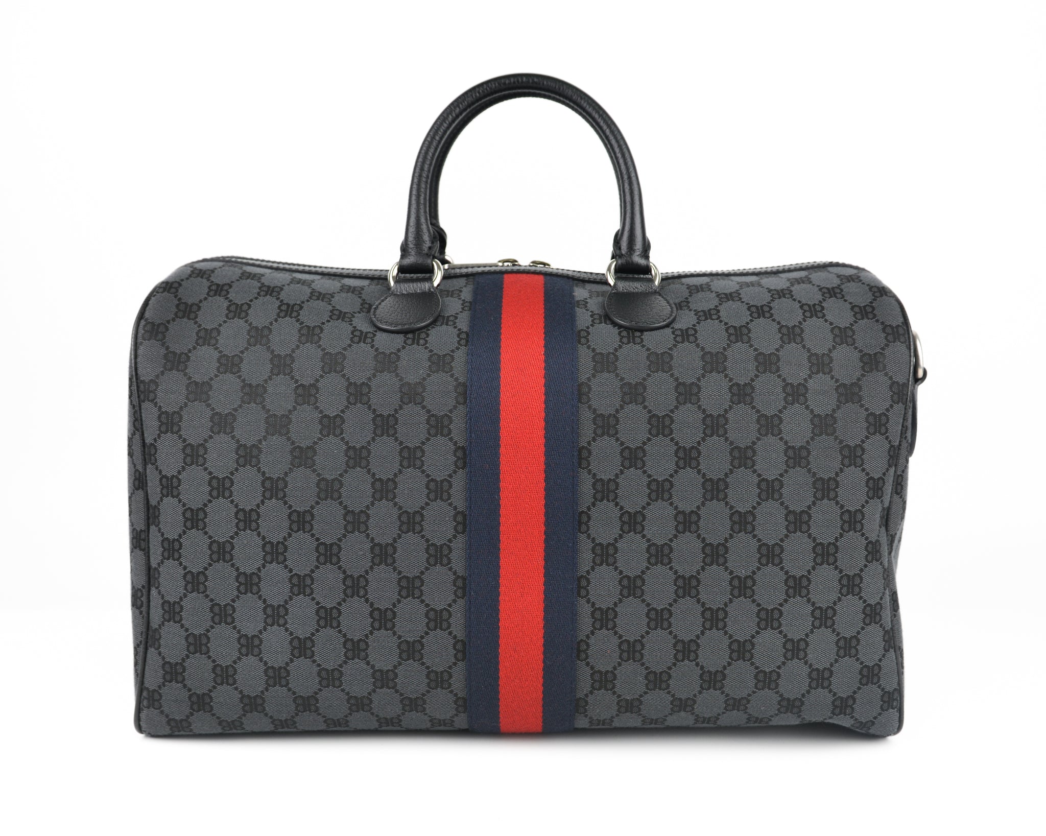 Limited Edition 188/350 - Gucci x Balenciaga The Hacker Project Graffiti Medium Duffle Bag