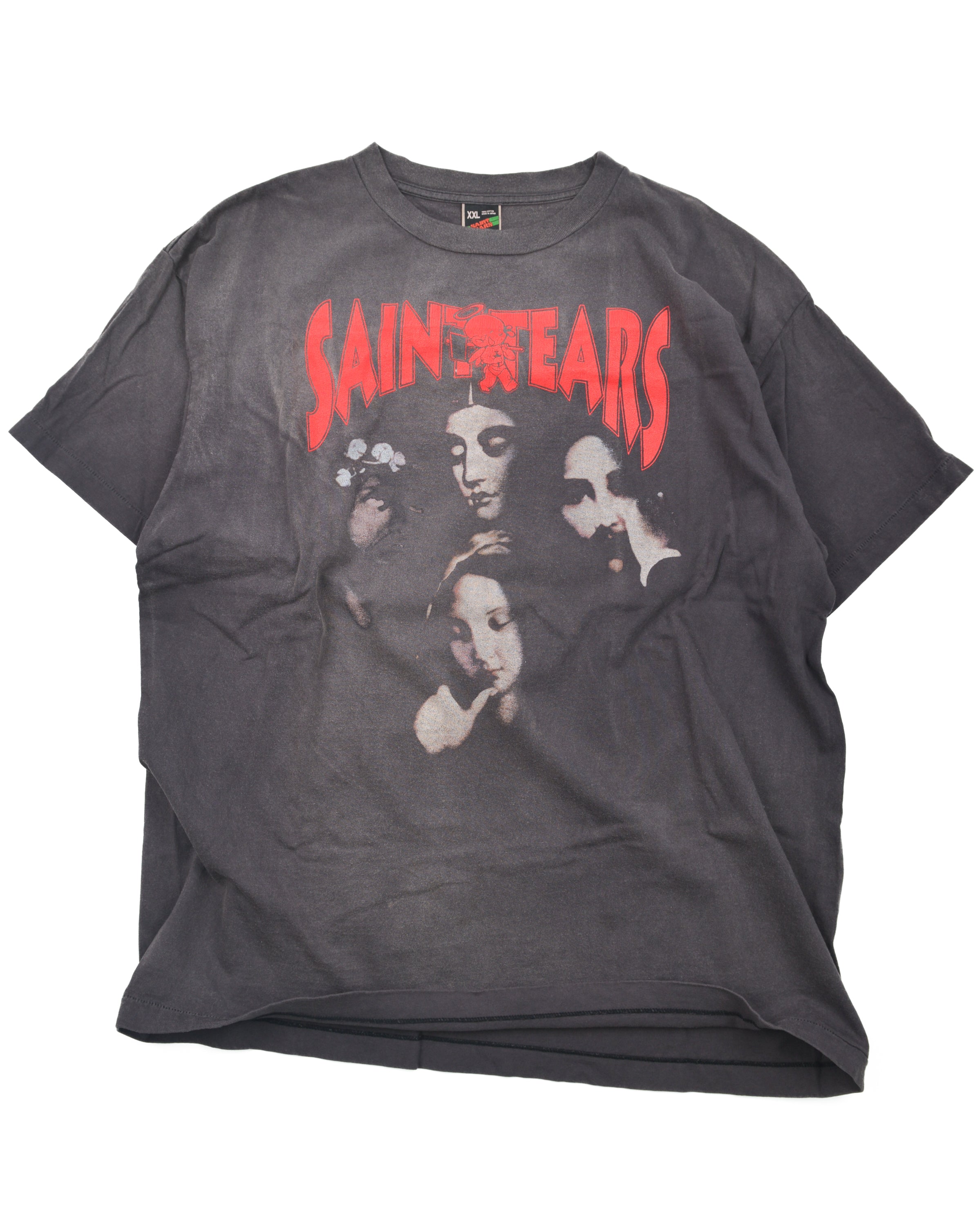 SAINT MICHAEL × DENIM TEARS FACES Saint Michael x Denim Tears Faces T-Shirt – n| pose