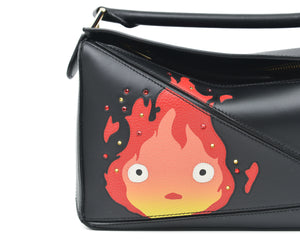 Loewe x Howl's Moving Castle Calcifer Small Puzzle Bag