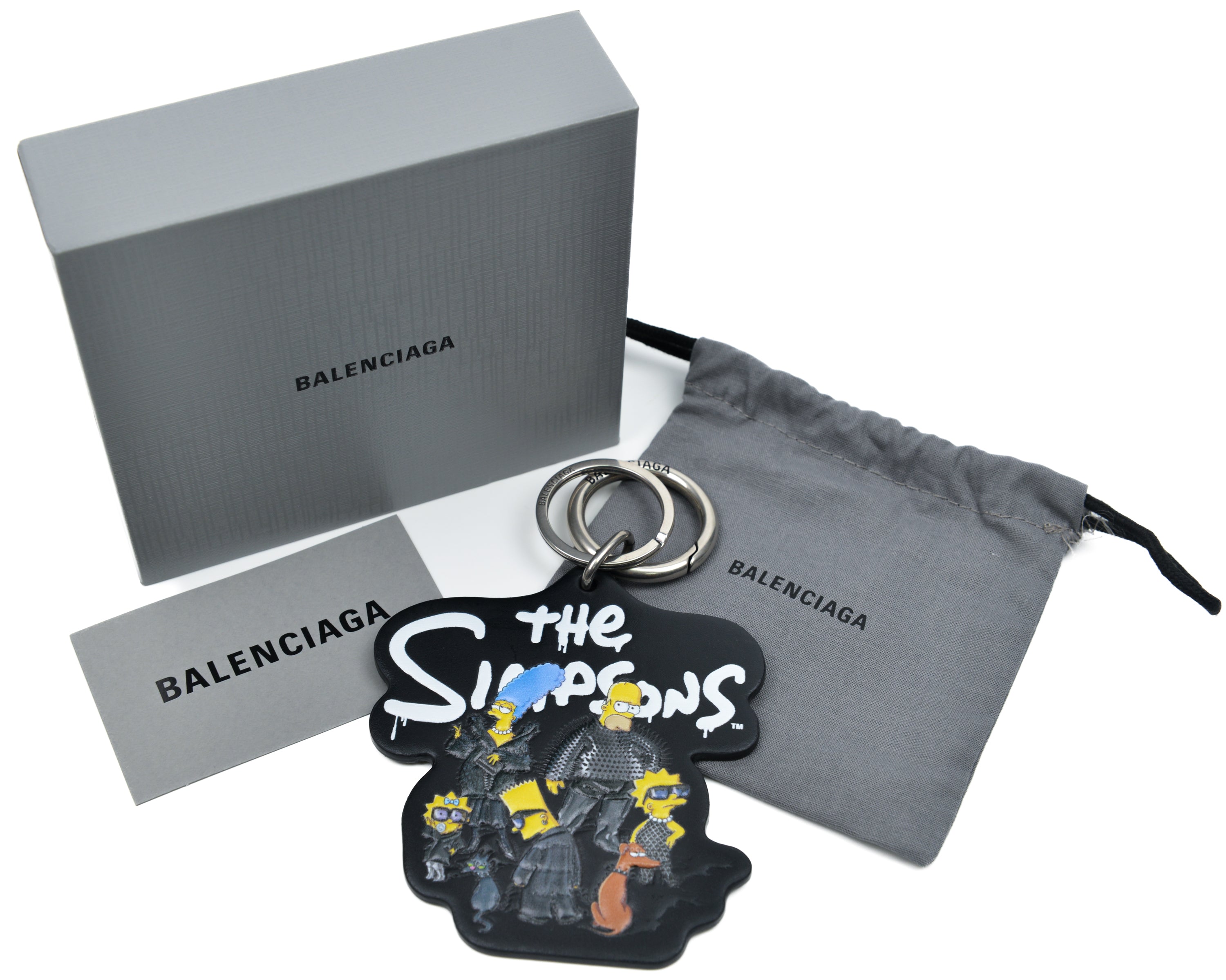Balenciaga x The Simpsons Leather Keychain – n| pose