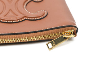 Cuir Triomphe Coin & Card Pouch