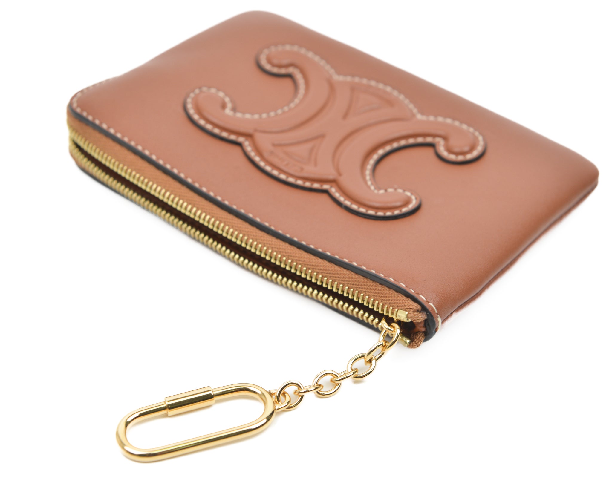 Cuir Triomphe Coin & Card Pouch