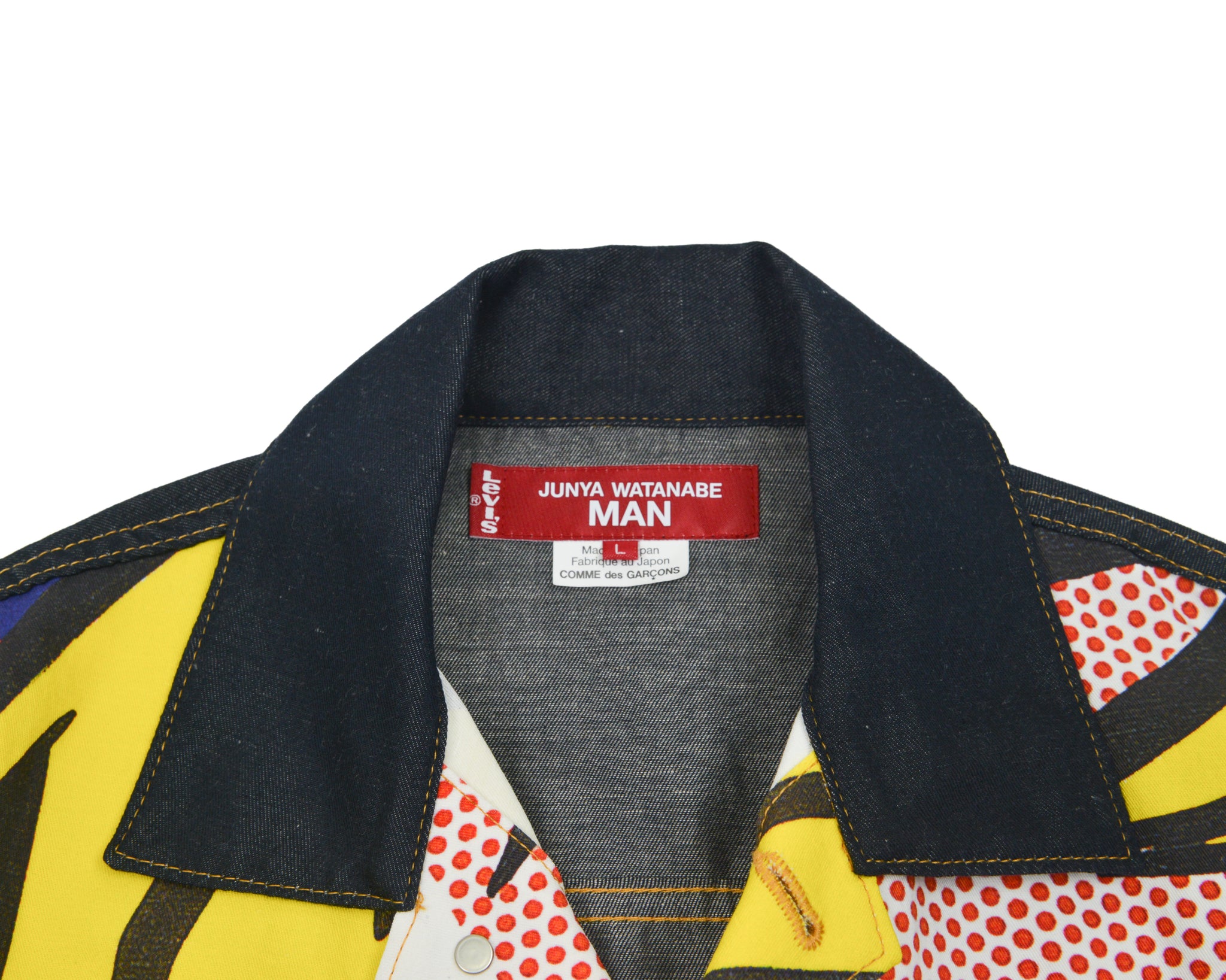 Junya Watanabe Man x Levi's x Roy Lichtenstain J203 Denim Jacket