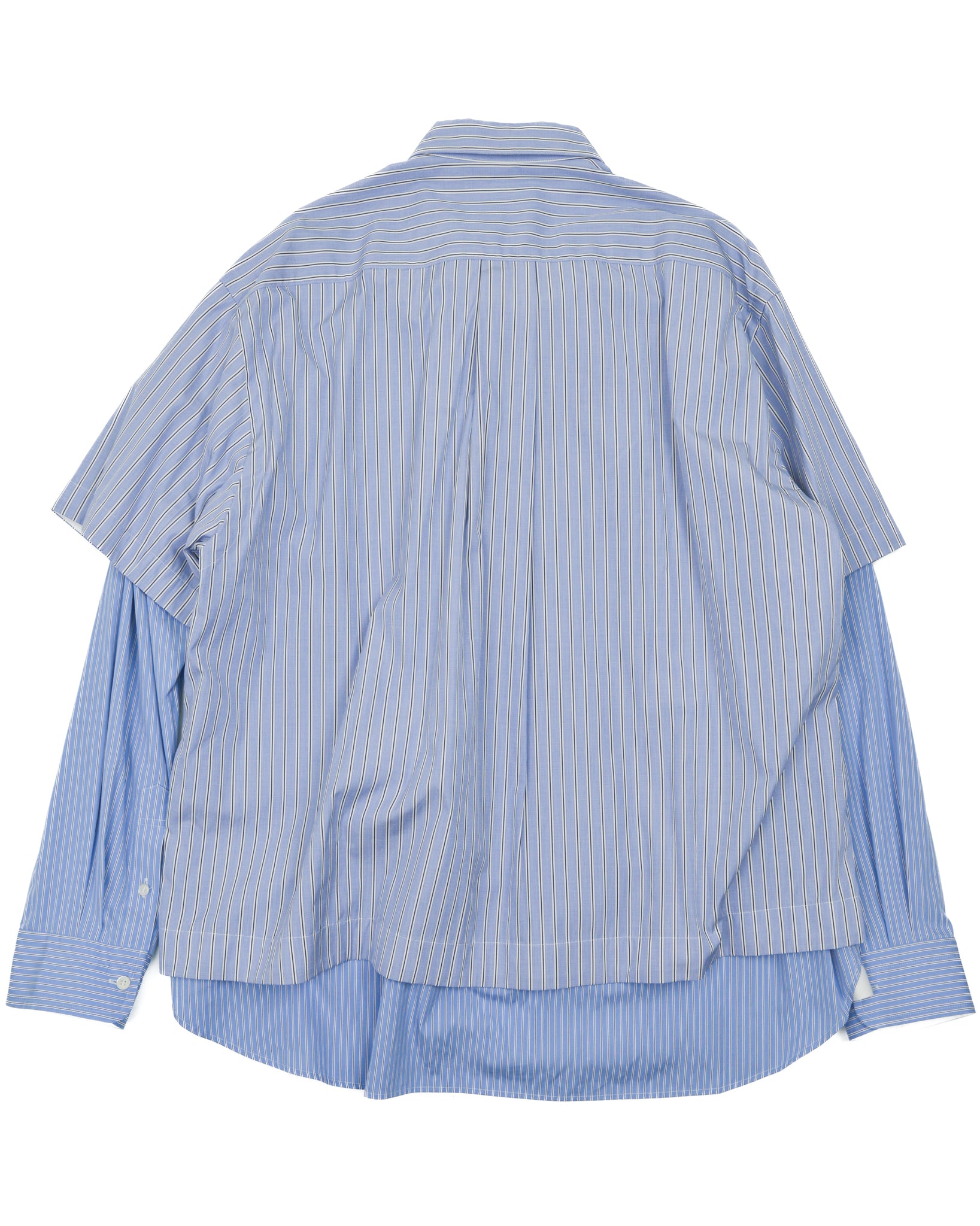 Sacai x Thomas Mason Cotton Poplin Layers Shirt