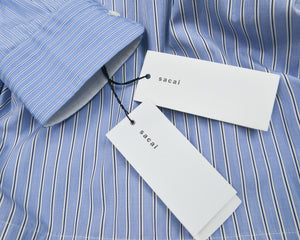 Sacai x Thomas Mason Cotton Poplin Layers Shirt