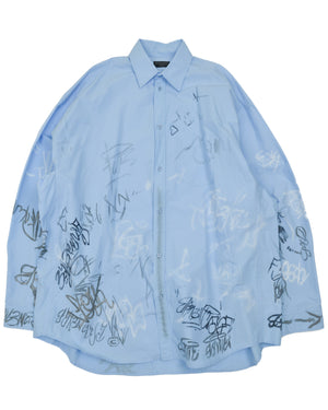 Graffiti Oversized Shirt