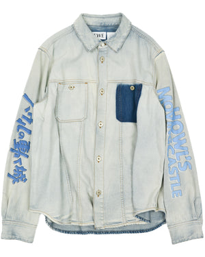 Loewe x Howl's Moving Castle Denim Overshirt