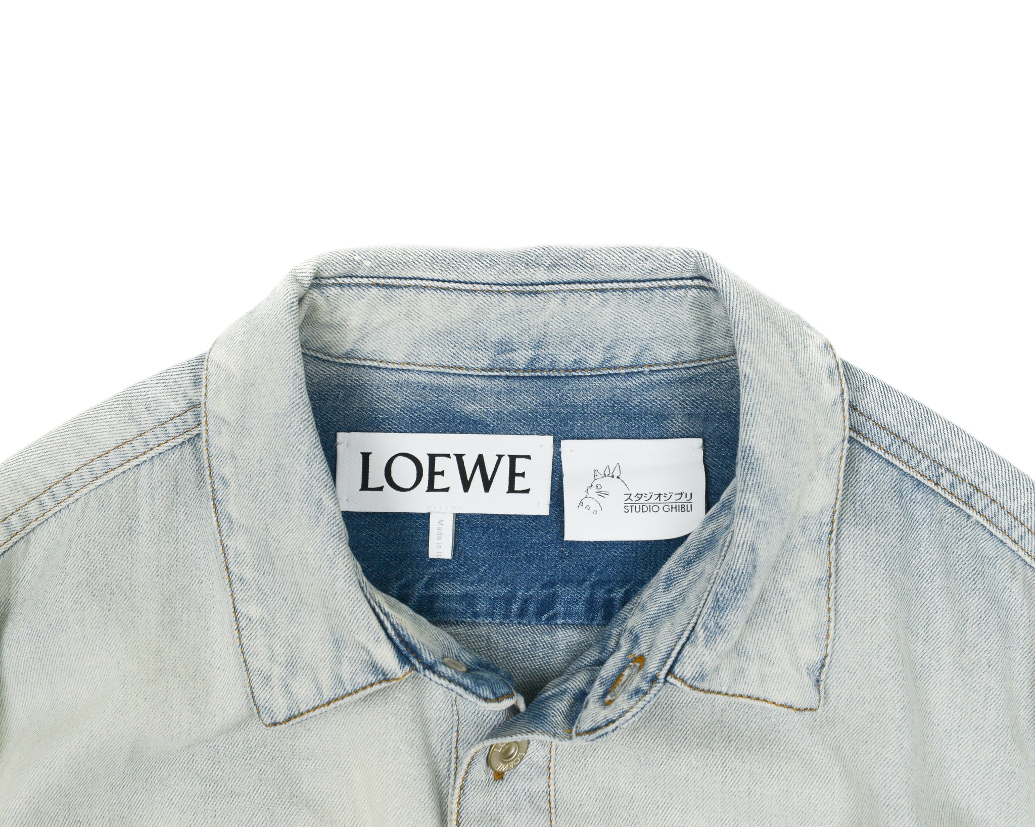 Loewe x Howl's Moving Castle Denim Overshirt