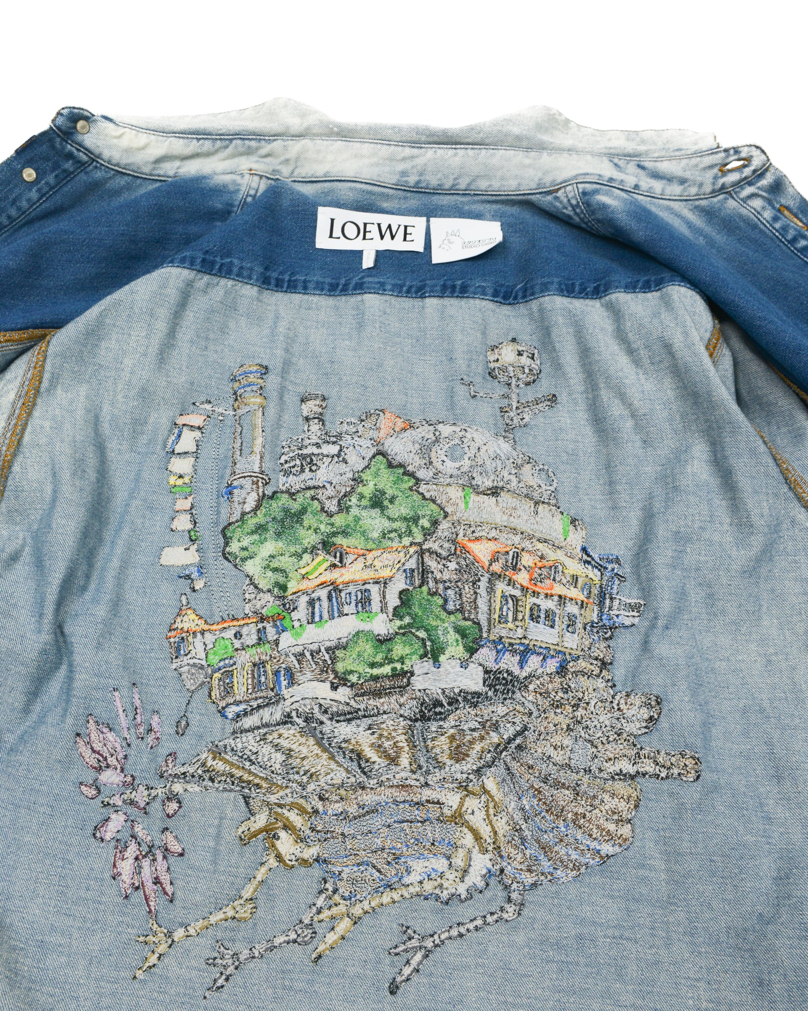 Loewe x Howl's Moving Castle Denim Overshirt