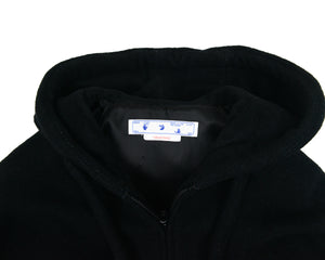 Thund Arrow Wool Over Zip Hoodie