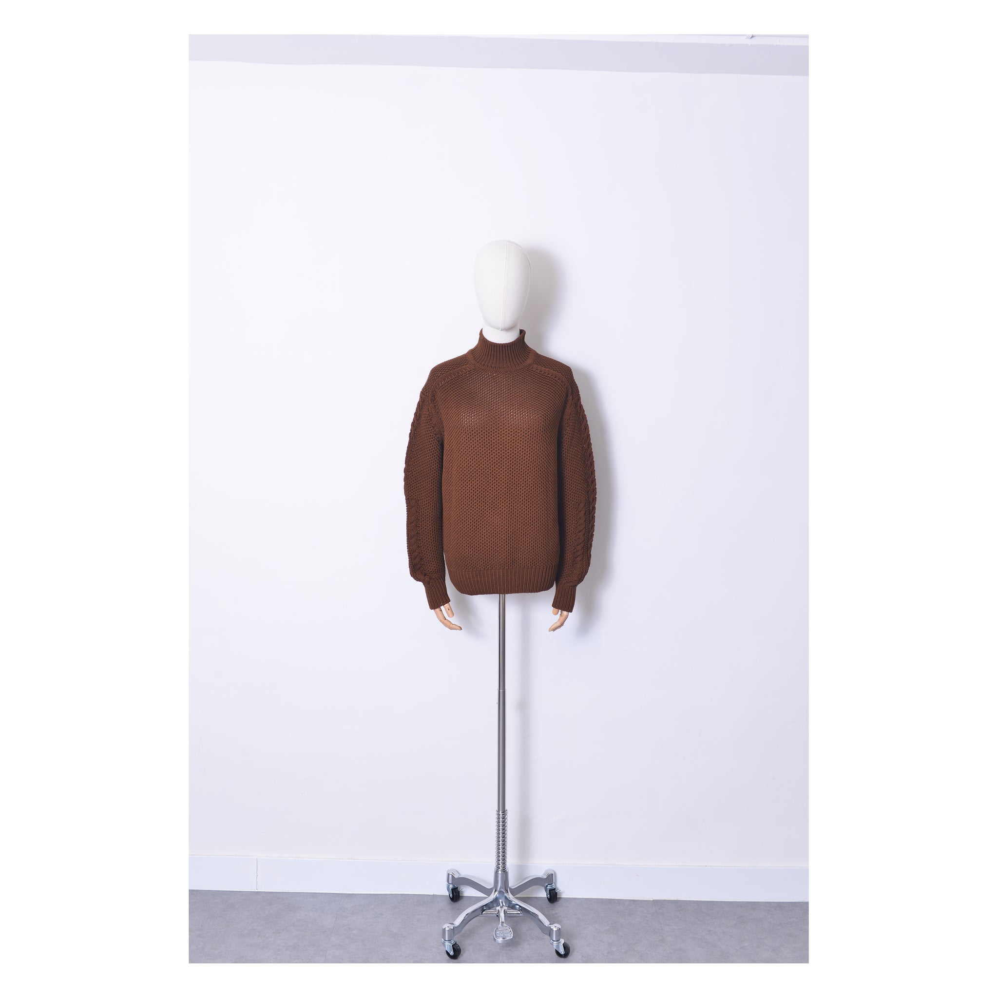 Cable Knitted Sweatshirt