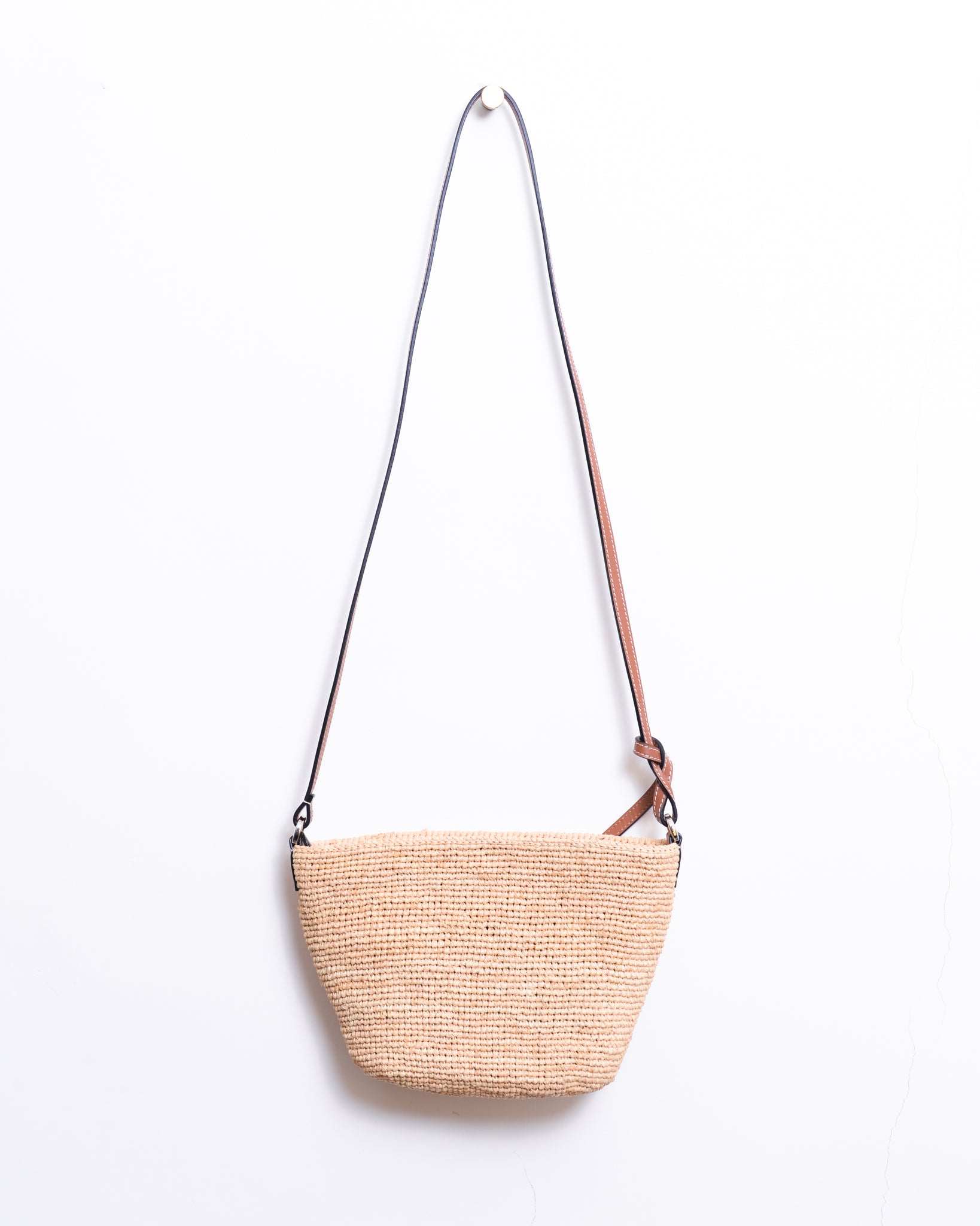 Raffia Pochette Bag