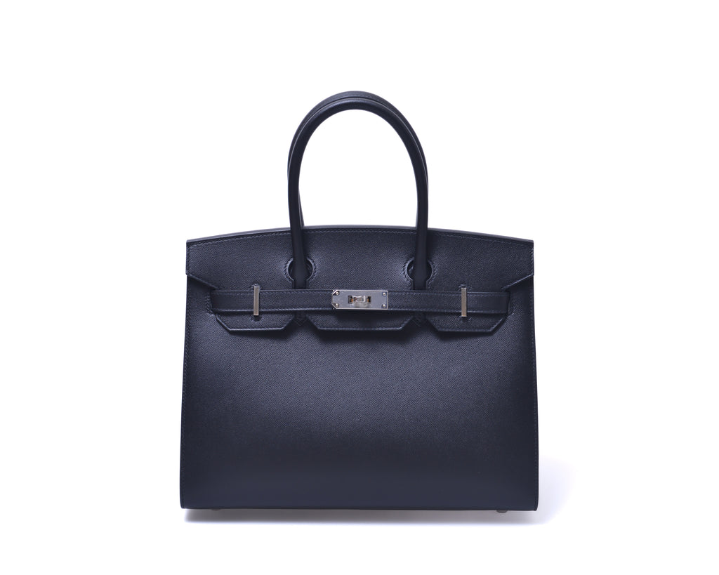 Birkin Sellier 30 Veau Madame 89 Noir